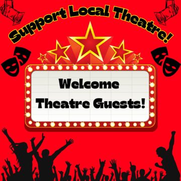 Support Local Theatre and Get a Tasty Treat!